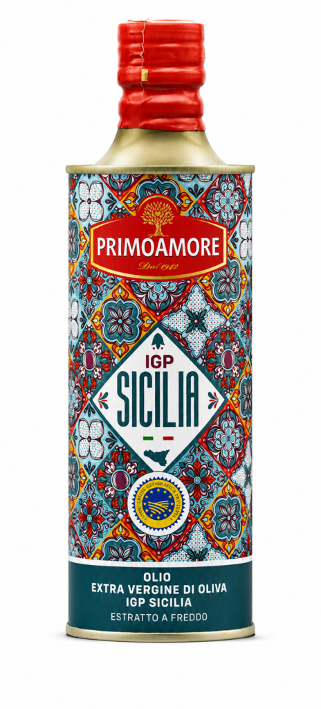 OLIO EXTRA VERGINE DI OLIVA IGP SICILIA ESTRATTO A FREDDO PRIMOAMORE ML 500