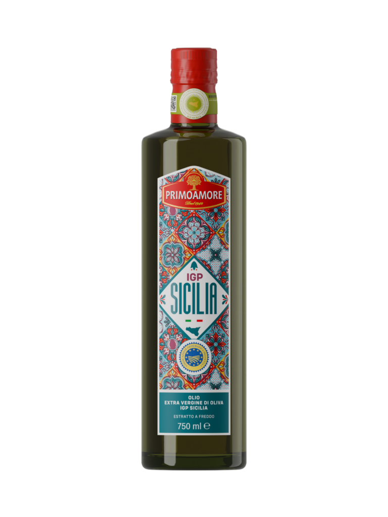 OLIO EXTRA VERGINE DI OLIVA IGP SICILIA ESTRATTO A FREDDO PRIMOAMORE ML 750