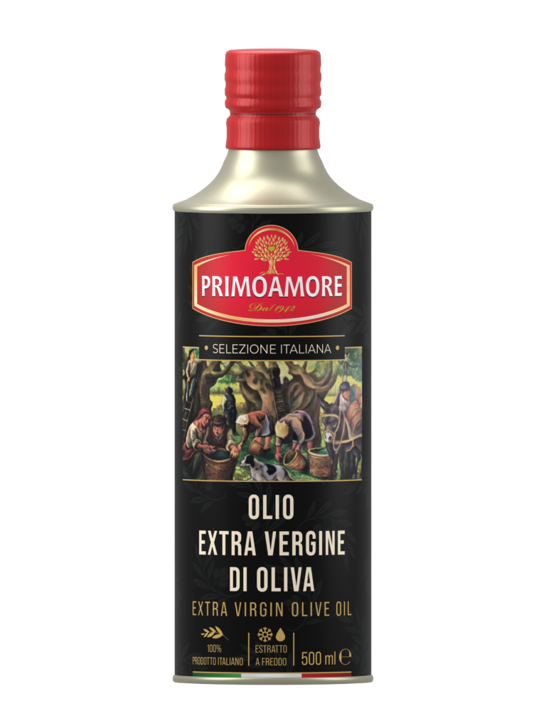 OLIO EXTRA VERGINE DI OLIVA ITALIANO ESTRATTO A FREDDO PRIMOAMORE "SELEZIONE ITALIANA" ML 500